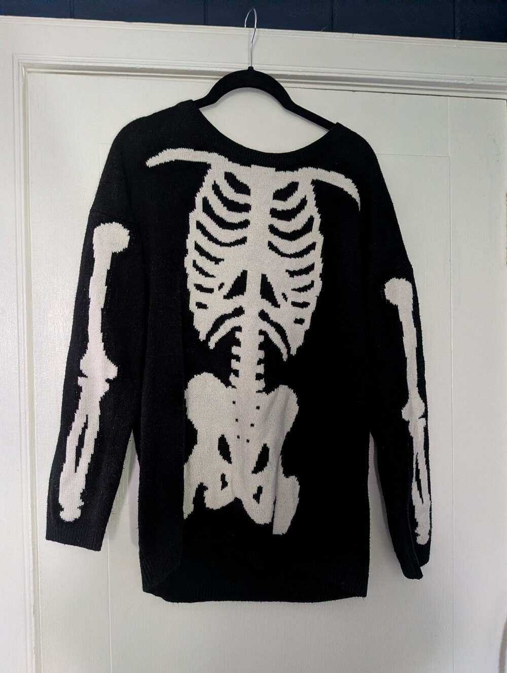 Modcloth Skeleton Knit Sweater